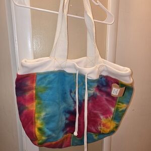 Colorful Tie-Dye Tote Bag